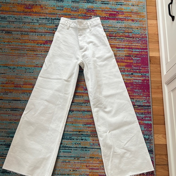 Zara Denim - HIGH-WAISTED ZW MARINE STRAIGHT JEANS